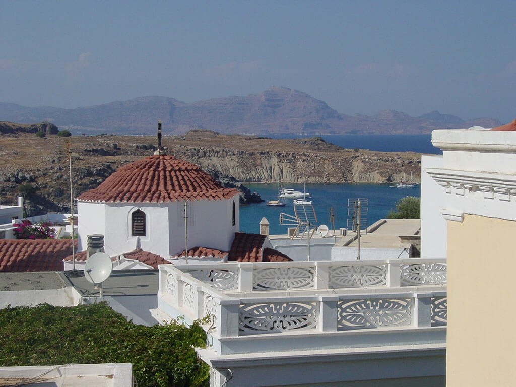 View of Lindos Church